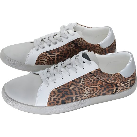 INC International Concepts Damon Cheetah Print Sneakers Men's US 9.5 - Picture 2 of 6